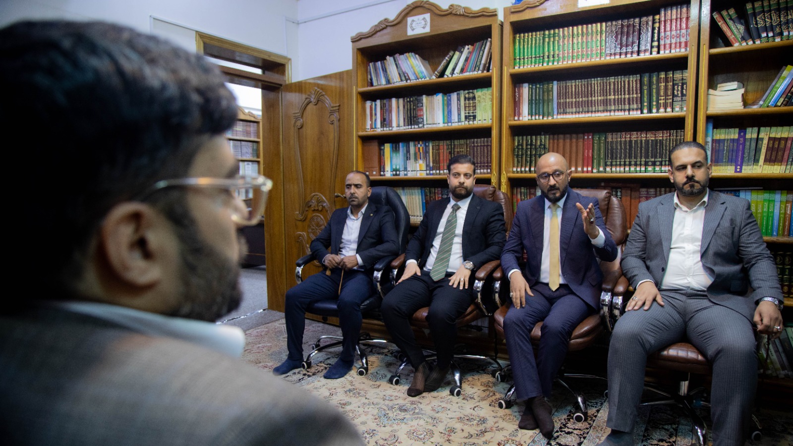 لقاء باحثي المؤسسة حول منهج التوثيق وحفظ الذاكرة الوطنية